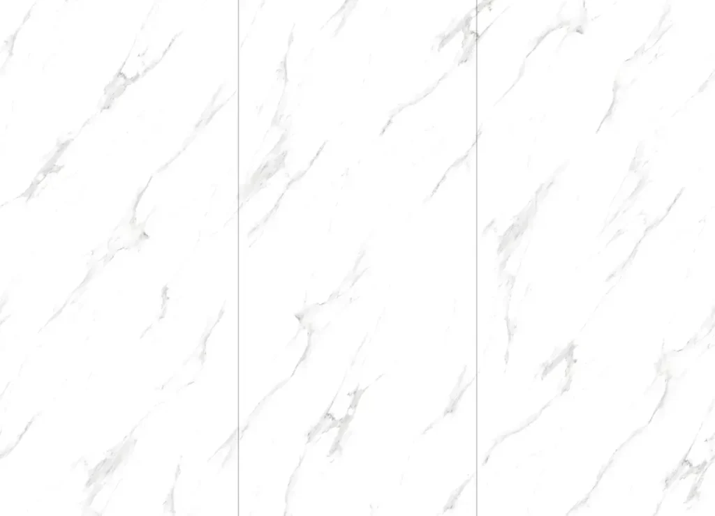Carrara White Quartz Slab Selection