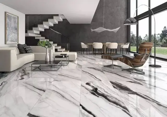Panda White Quartz Wall Cladding Application