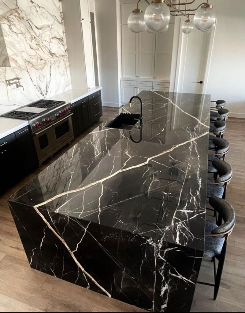 Full body vein quartz countertop