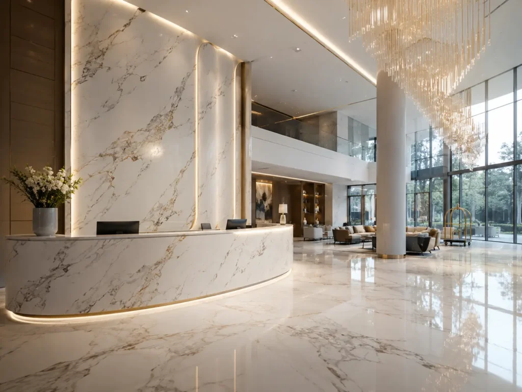 3D Print Quartz for Hotel Lobby