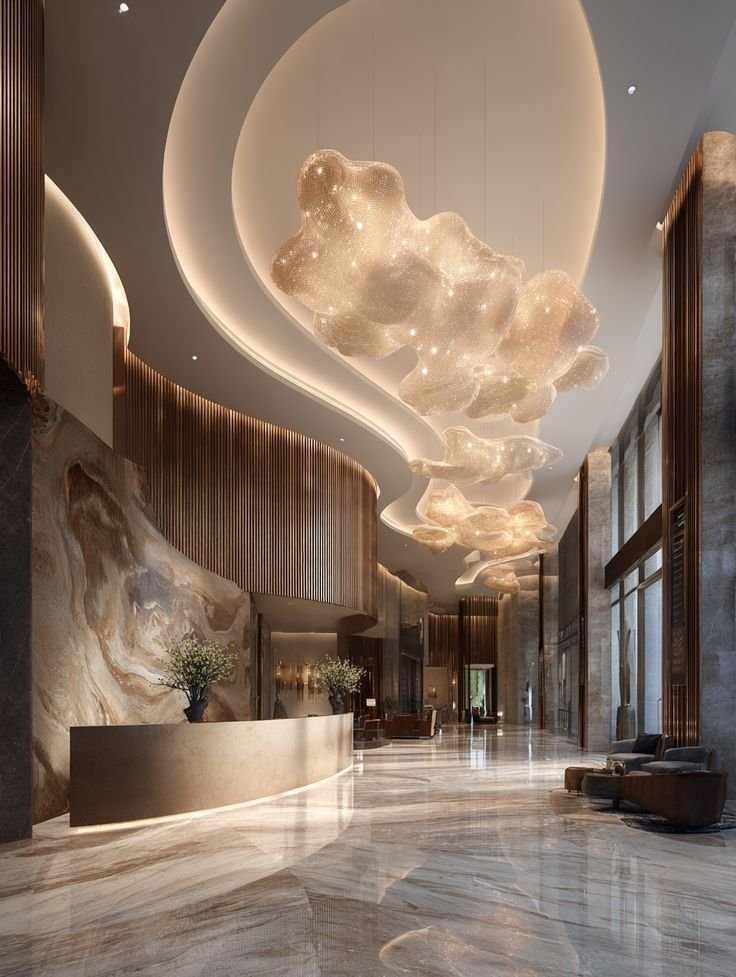 3D Quartz for Hotel Lobby