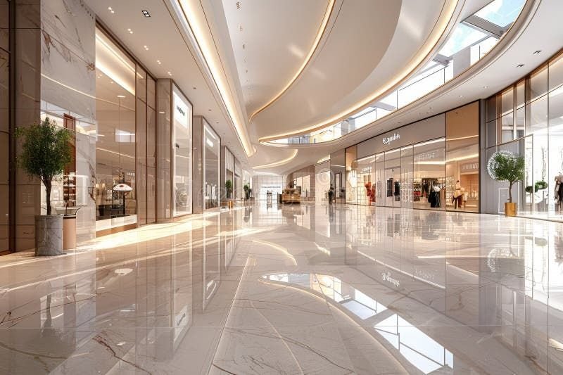 3D Quartz for Shopping Malls