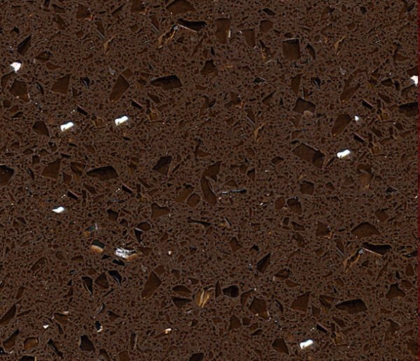 Crystal Dark Brown quartz stone