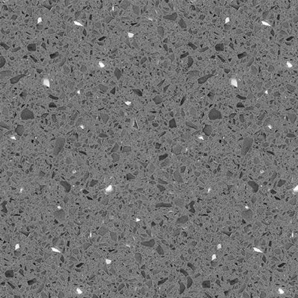 Crystal Shining Light Grey quartz