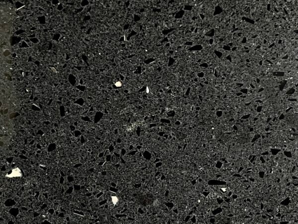 Crystal Black quartz stone