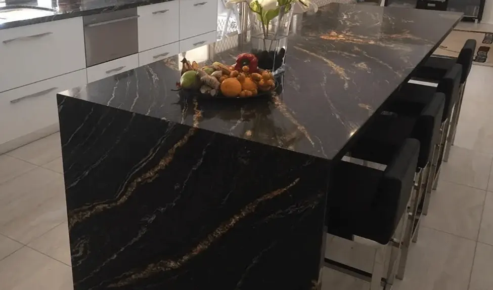 Calacatta Black Gold Quartz