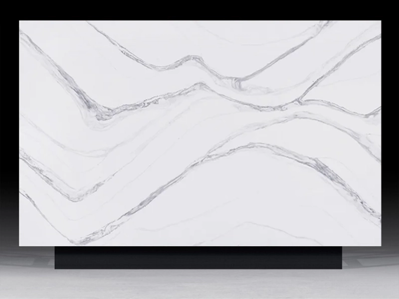 Calacatta Grey Artificial Quartz High Quality Man-Made Stone