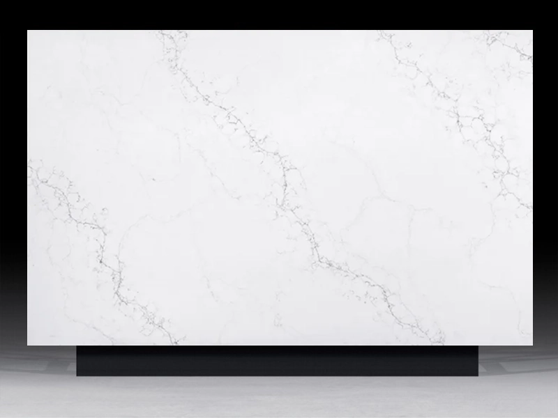 Calacatta Series Quartz Slab Production Line Engineered Artificial Quartz Stone Big Slab