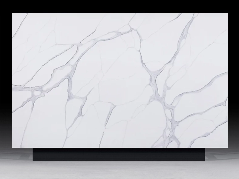 Calacatta White Artificial Stone Quartz Slab