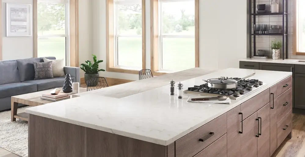 Carving White quartz stone