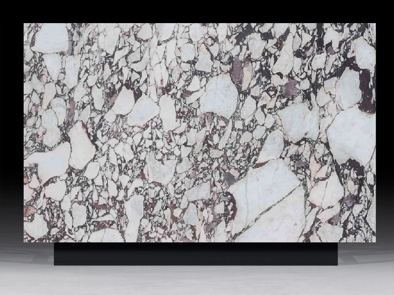 Quartz stone white calacatta viola