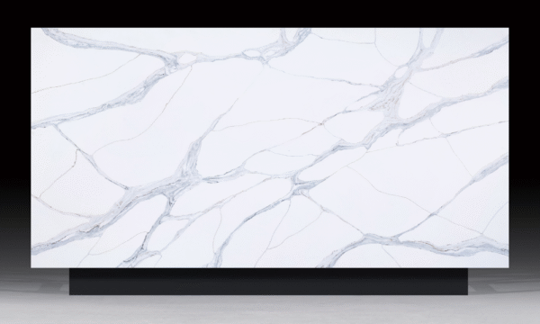 Miya stone custom crema calacatta white quartz