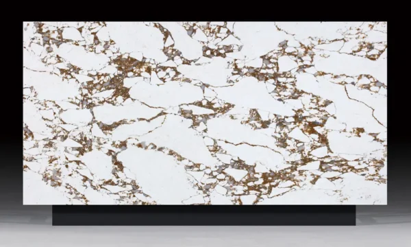 Best-selling modern design high-quality large slab quartz stone countertop for indoor wall and surface applications.