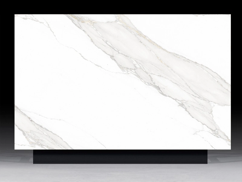 calacatta white quartz stone