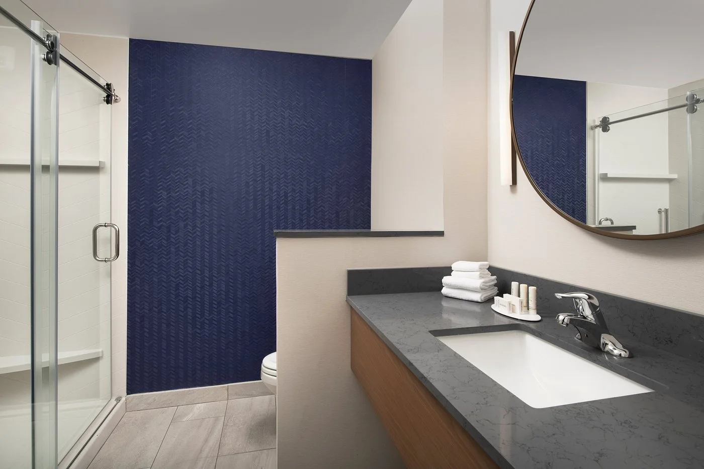 Carrara Grey Quartz Vanity