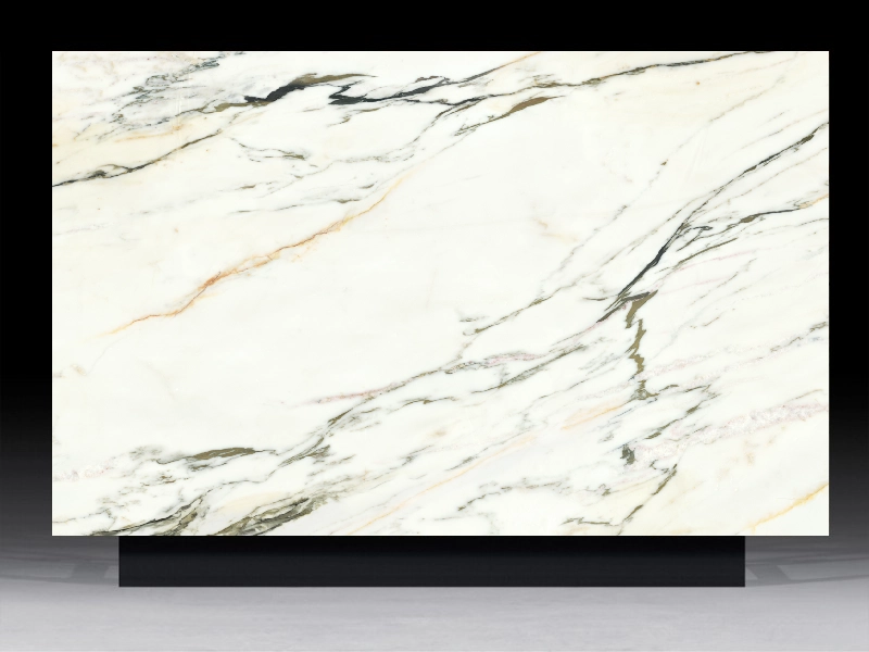Premium Calacatta Macchia Vecchia Quartz Slab Timeless Elegance for Architectural Projects